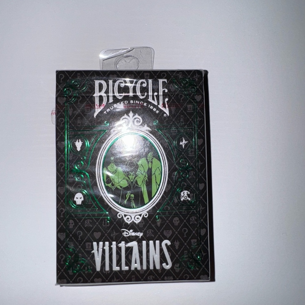 Disney Villains Cards Black and Green
